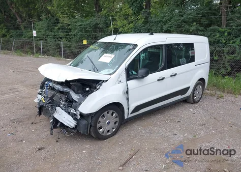 2019 Ford Transit Connect Xlt from USA, damaged, VIN NM0LE7F25K1423621